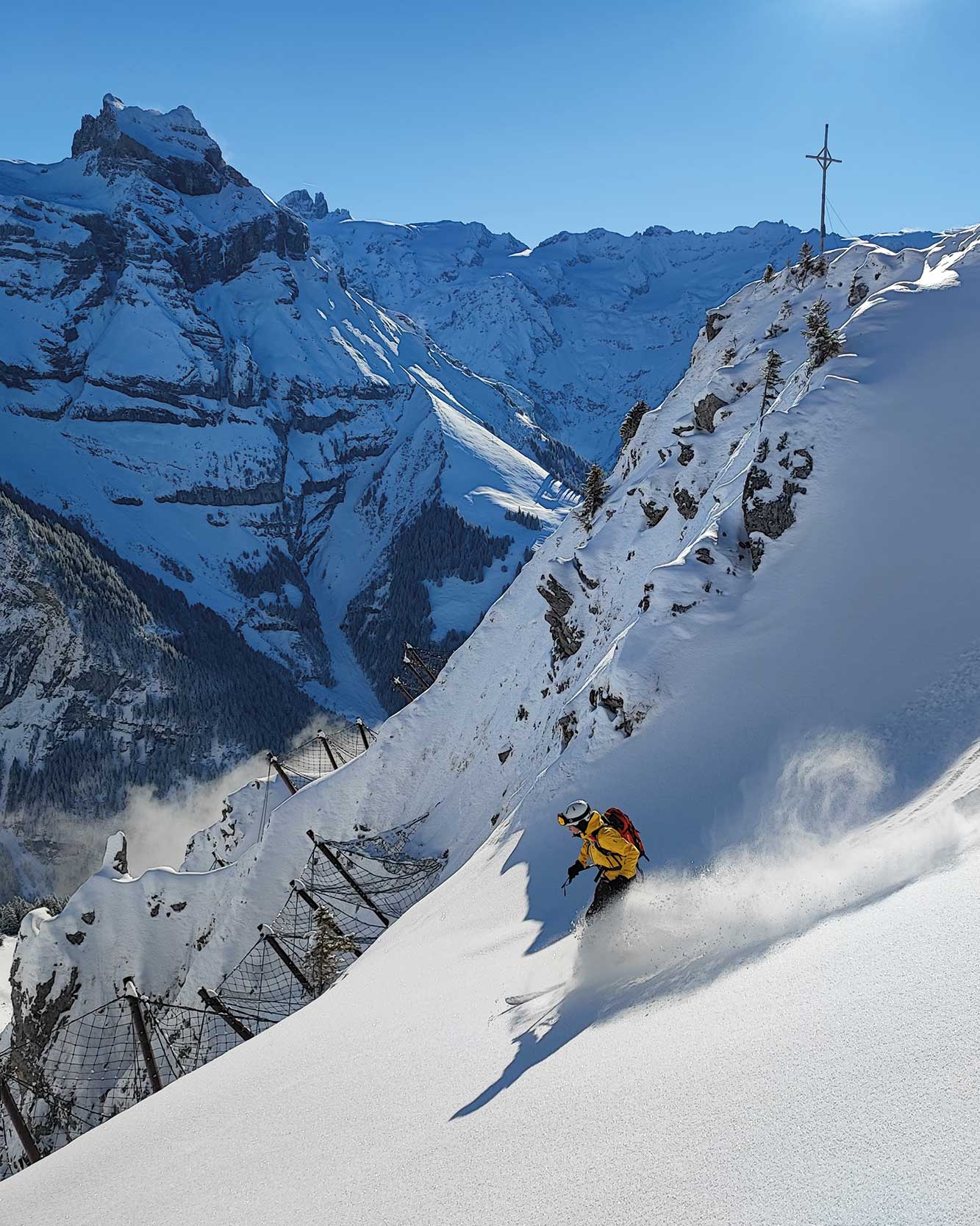 Freeride Brunni Grünenwald and Schwand
