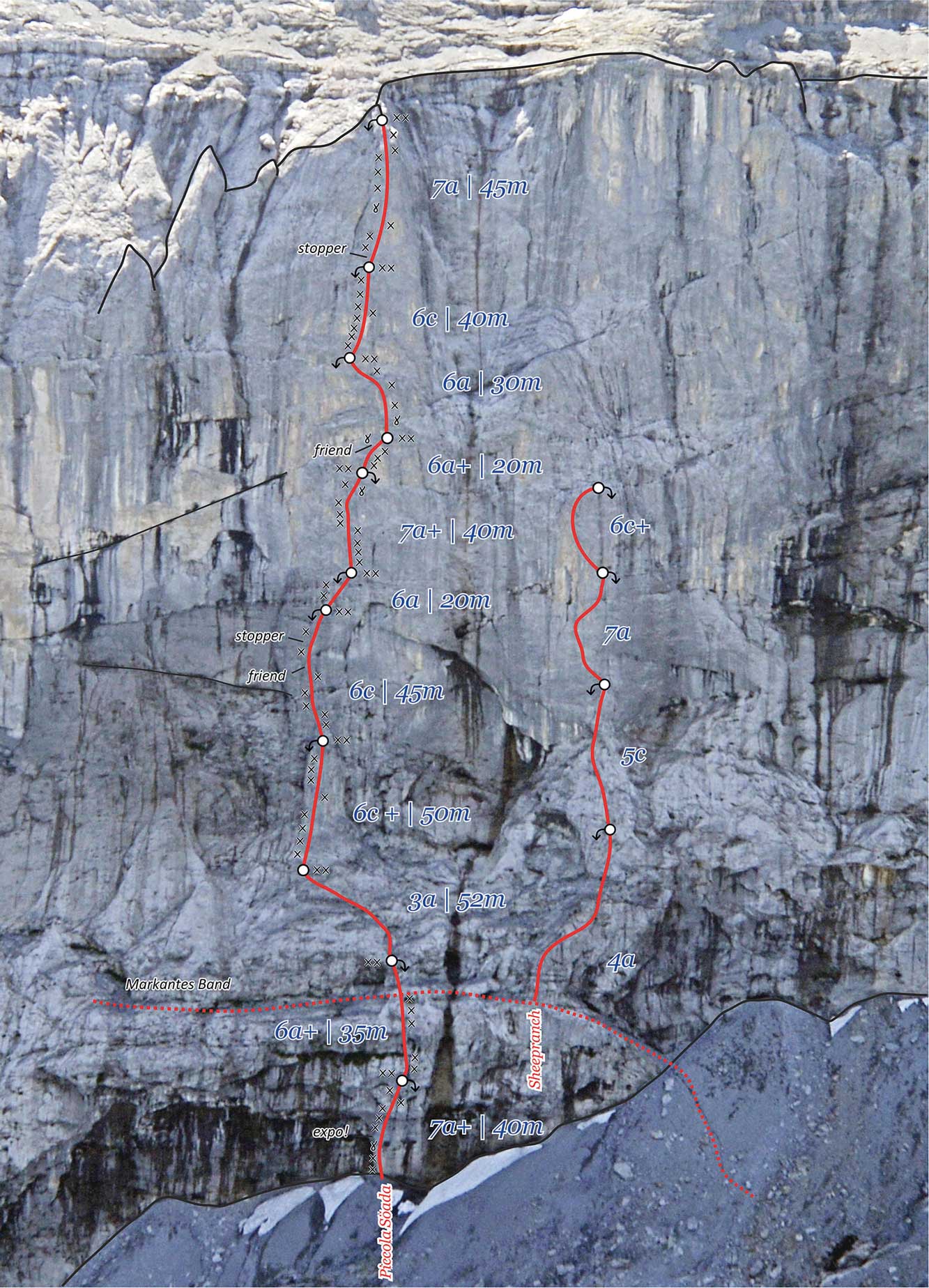 Topo Titlis North Face – Piccola Spada